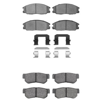 R1 Concepts® - Optimum OEp Front and Rear Brake Pad Set
