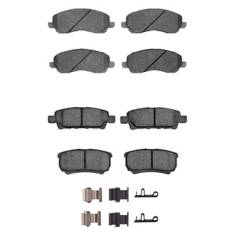 R1 Concepts® - Optimum OEp Front and Rear Brake Pad Set