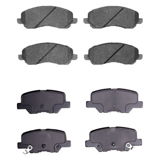R1 Concepts® - Optimum OEp Front and Rear Brake Pad Set