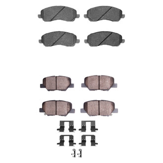 R1 Concepts® - Optimum OEp Front and Rear Brake Pad Set