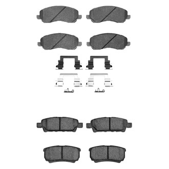 R1 Concepts® - Optimum OEp Front and Rear Brake Pad Set