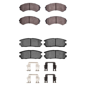 R1 Concepts® - Optimum OEp Front and Rear Brake Pad Set