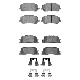R1 Concepts® - Optimum OEp Front and Rear Brake Pad Set