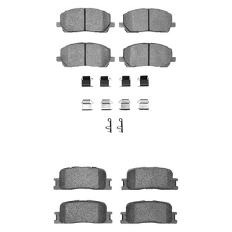 R1 Concepts® - Optimum OEp Front and Rear Brake Pad Set
