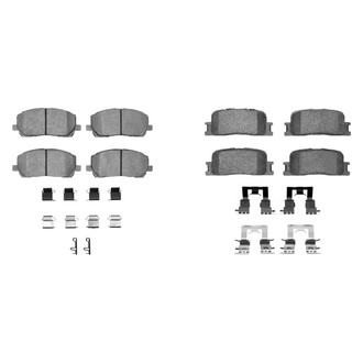 R1 Concepts® - Optimum OEp Front and Rear Brake Pad Set
