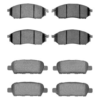 R1 Concepts® - Optimum OEp Front and Rear Brake Pad Set