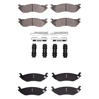 R1 Concepts® - Optimum OEp Front and Rear Brake Pad Set