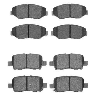 R1 Concepts® - Optimum OEp Front and Rear Brake Pad Set