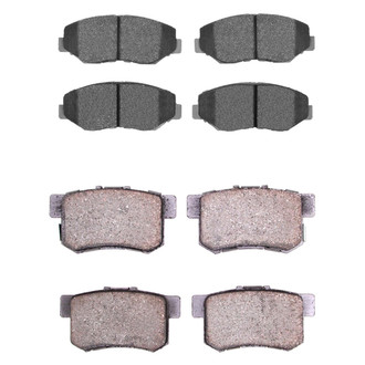 R1 Concepts® - Optimum OEp Front and Rear Brake Pad Set