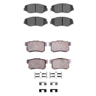 R1 Concepts® - Optimum OEp Front and Rear Brake Pad Set