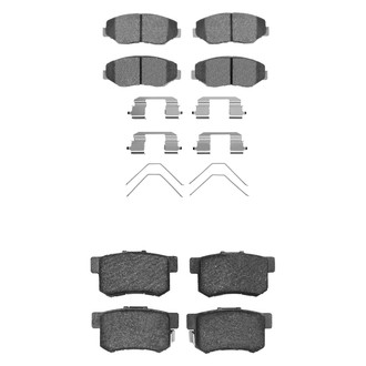 R1 Concepts® - Optimum OEp Front and Rear Brake Pad Set