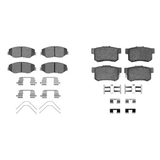 R1 Concepts® - Optimum OEp Front and Rear Brake Pad Set