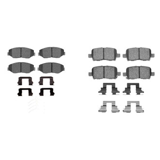 R1 Concepts® - Optimum OEp Front and Rear Brake Pad Set