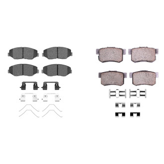 R1 Concepts® - Optimum OEp Front and Rear Brake Pad Set
