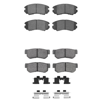 R1 Concepts® - Optimum OEp Front and Rear Brake Pad Set