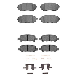 R1 Concepts® - Optimum OEp Front and Rear Brake Pad Set