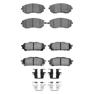 R1 Concepts® - Optimum OEp Front and Rear Brake Pad Set
