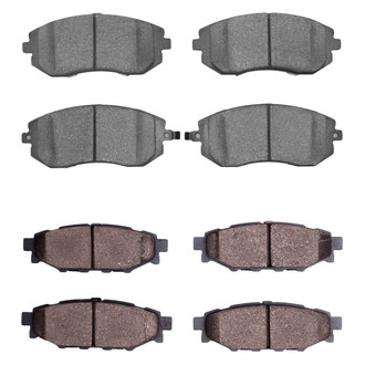 R1 Concepts® - Optimum OEp Front and Rear Brake Pad Set