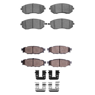 R1 Concepts® - Optimum OEp Front and Rear Brake Pad Set