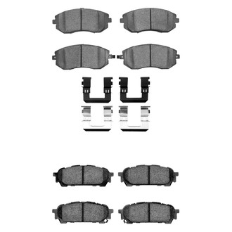 R1 Concepts® - Optimum OEp Front and Rear Brake Pad Set