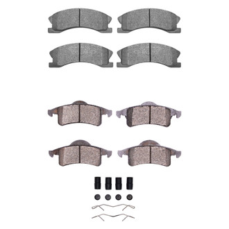 R1 Concepts® - Optimum OEp Front and Rear Brake Pad Set
