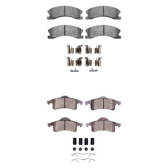 R1 Concepts® - Optimum OEp Front and Rear Brake Pad Set