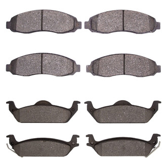 R1 Concepts® - Optimum OEp Front and Rear Brake Pad Set