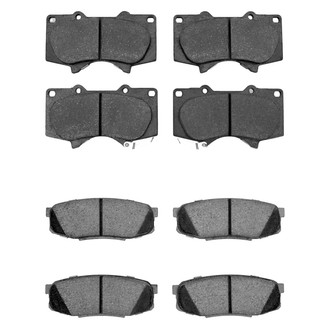 R1 Concepts® - Optimum OEp Front and Rear Brake Pad Set