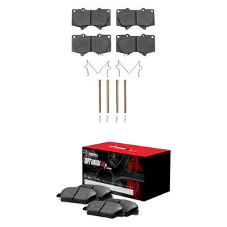 R1 Concepts® - Optimum OEp Front and Rear Brake Pad Set