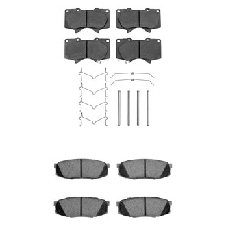 R1 Concepts® - Optimum OEp Front and Rear Brake Pad Set