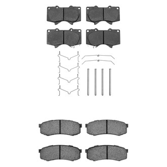 R1 Concepts® - Optimum OEp Front and Rear Brake Pad Set