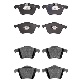 R1 Concepts® - Optimum OEp Front and Rear Brake Pad Set