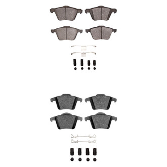 R1 Concepts® - Optimum OEp Front and Rear Brake Pad Set