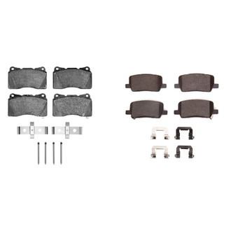 R1 Concepts® - Optimum OEp Front and Rear Brake Pad Set