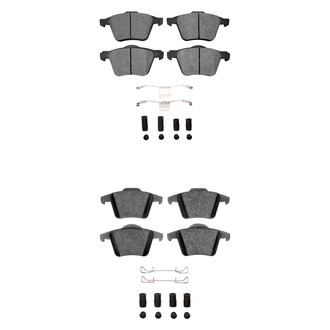 R1 Concepts® - Optimum OEp Front and Rear Brake Pad Set