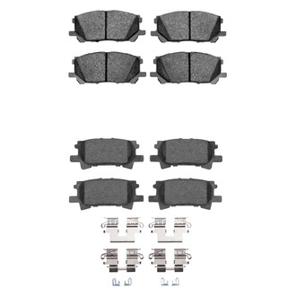 R1 Concepts® - Optimum OEp Front and Rear Brake Pad Set