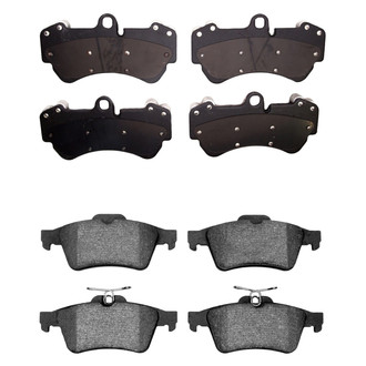 R1 Concepts® - Optimum OEp Front and Rear Brake Pad Set