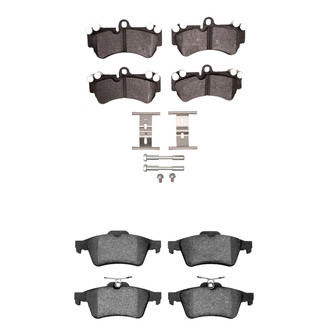 R1 Concepts® - Optimum OEp Front and Rear Brake Pad Set