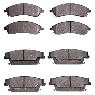 R1 Concepts® - Optimum OEp Front and Rear Brake Pad Set