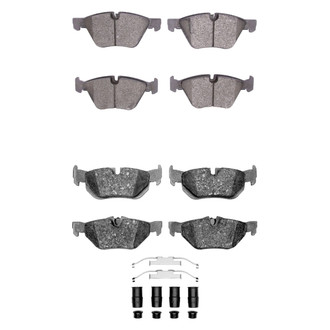 R1 Concepts® - Optimum OEp Front and Rear Brake Pad Set