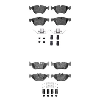 R1 Concepts® - Optimum OEp Front and Rear Brake Pad Set