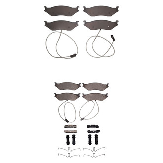 R1 Concepts® - Optimum OEp Front and Rear Brake Pad Set