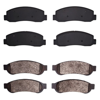 R1 Concepts® - Optimum OEp Front and Rear Brake Pad Set