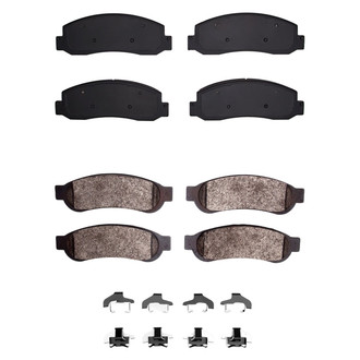 R1 Concepts® - Optimum OEp Front and Rear Brake Pad Set