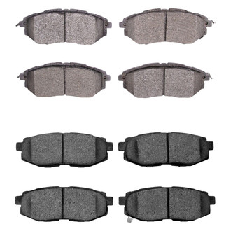 R1 Concepts® - Optimum OEp Front and Rear Brake Pad Set