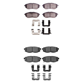 R1 Concepts® - Optimum OEp Front and Rear Brake Pad Set