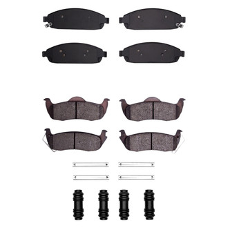 R1 Concepts® - Optimum OEp Front and Rear Brake Pad Set
