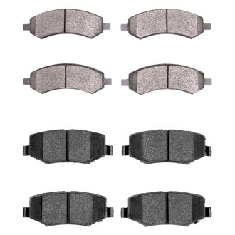 R1 Concepts® - Optimum OEp Front and Rear Brake Pad Set