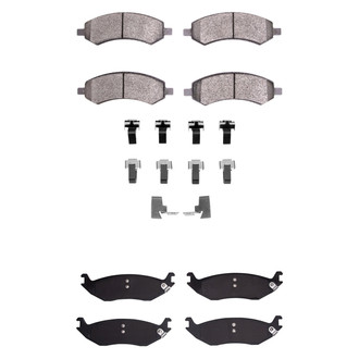 R1 Concepts® - Optimum OEp Front and Rear Brake Pad Set