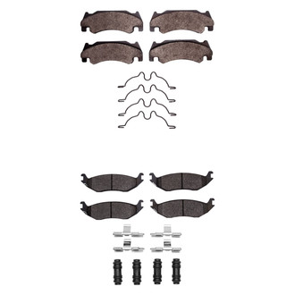 R1 Concepts® - Optimum OEp Front and Rear Brake Pad Set